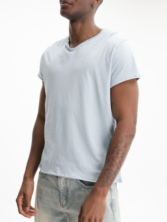 Zadig & Voltaire T-Shirt Monastir Mc Cl Voltaire Paris Light Blue