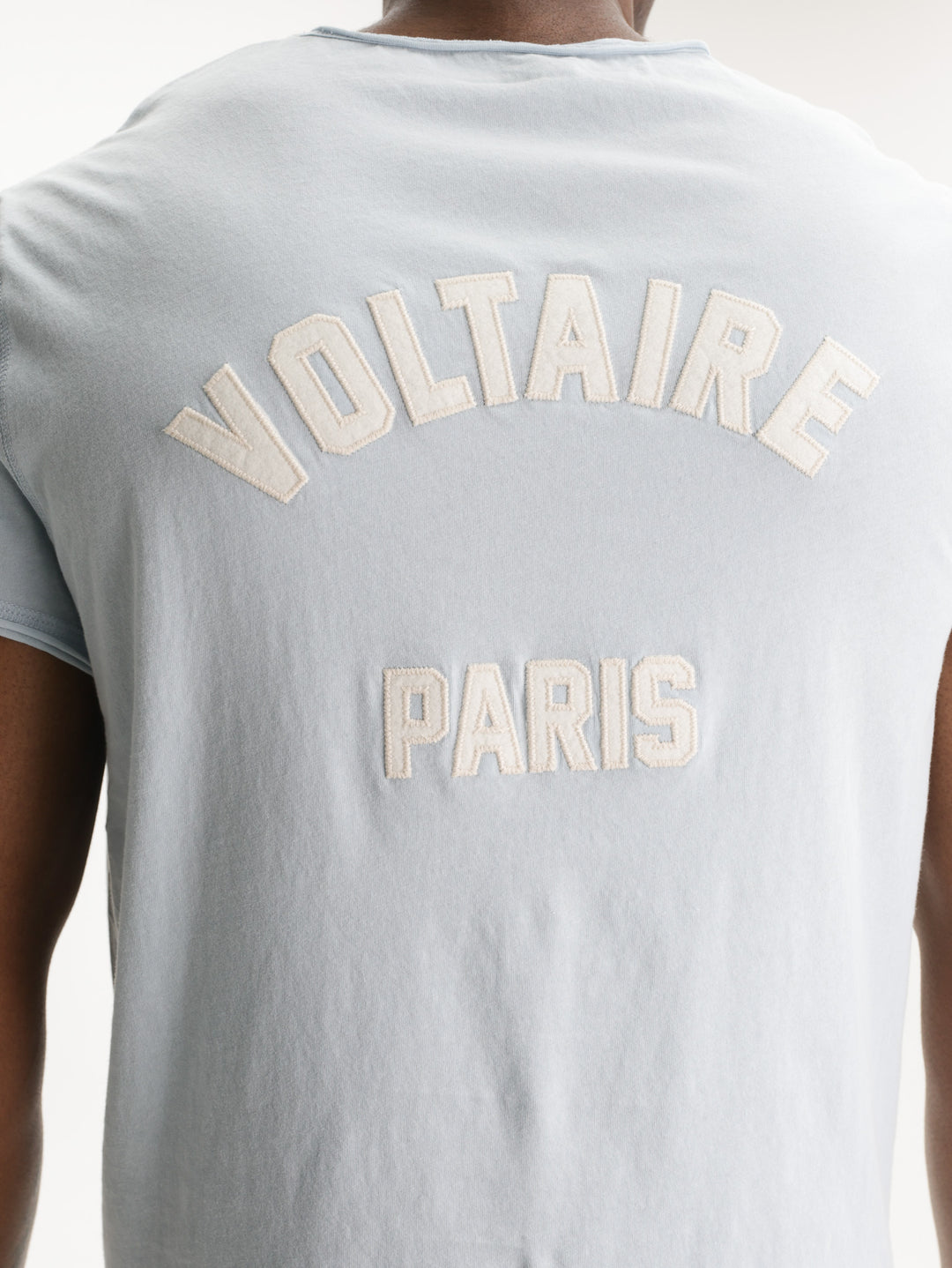 Zadig & Voltaire T-Shirt Monastir Mc Cl Voltaire Paris Light Blue