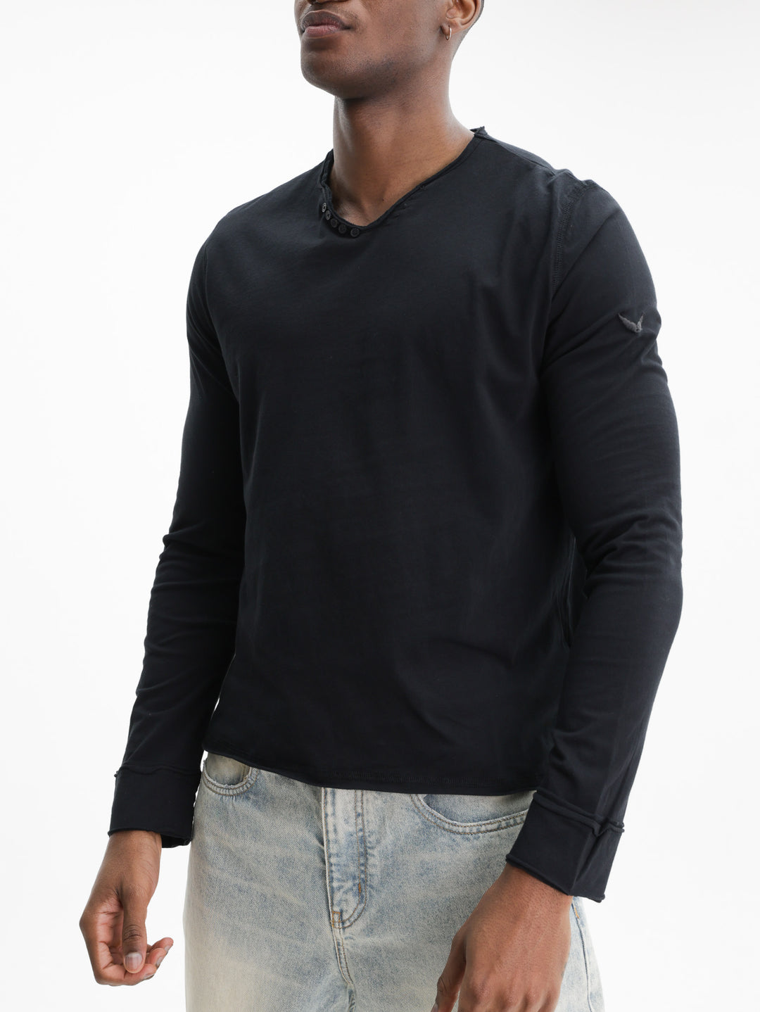 Zadig & Voltaire T-Shirt Monastir Ml Cl Eco Black