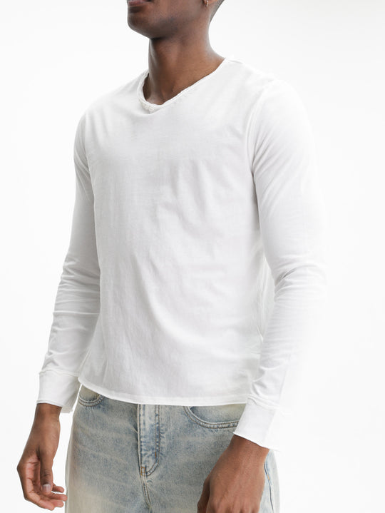 Zadig & Voltaire T-Shirt Monastir Ml Cl Skull Western White