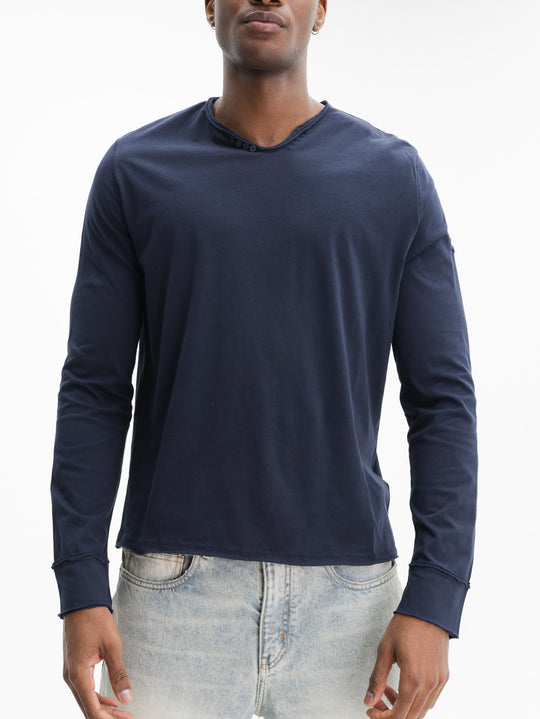Zadig & Voltaire T-Shirt Monastir Ml Cl Eco Navy