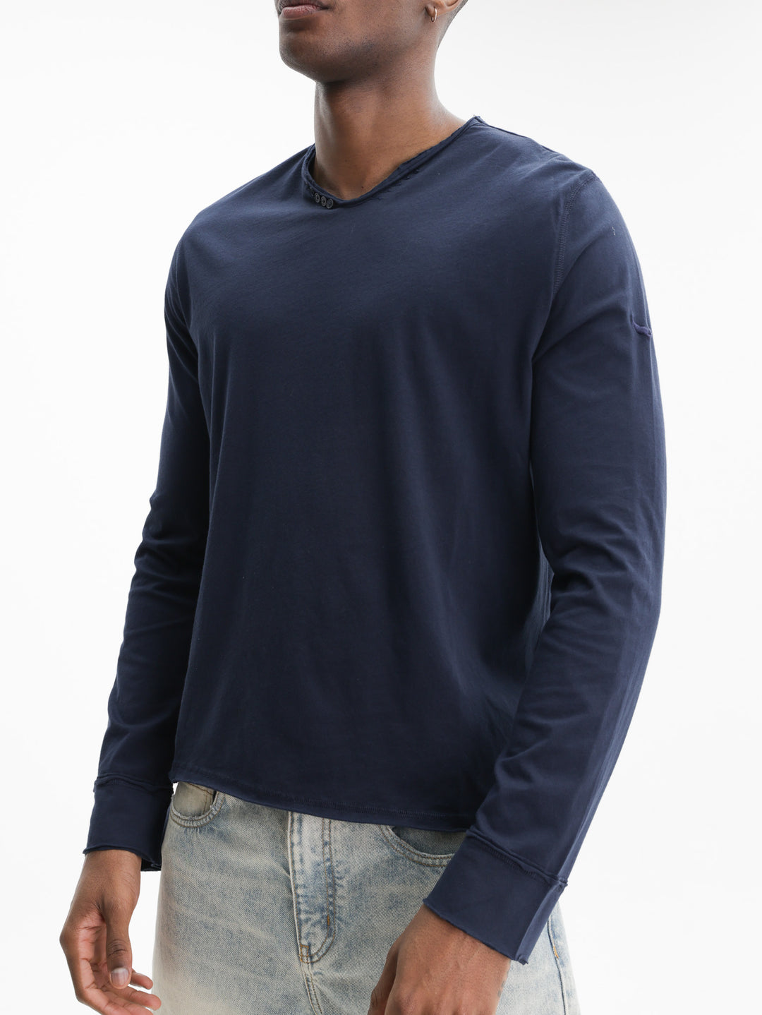 Zadig & Voltaire T-Shirt Monastir Ml Cl Eco Navy
