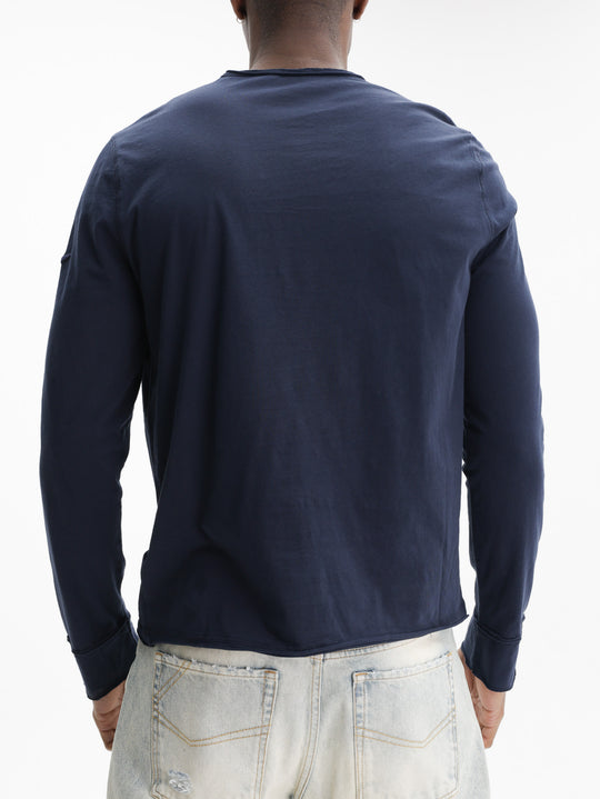 Zadig & Voltaire T-Shirt Monastir Ml Cl Eco Navy