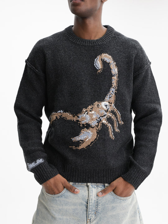 Zadig & Voltaire Jersey Marko We Scorpion Black
