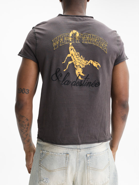 Zadig & Voltaire T-Shirt Monastir Mc Cl Scorpio Brown