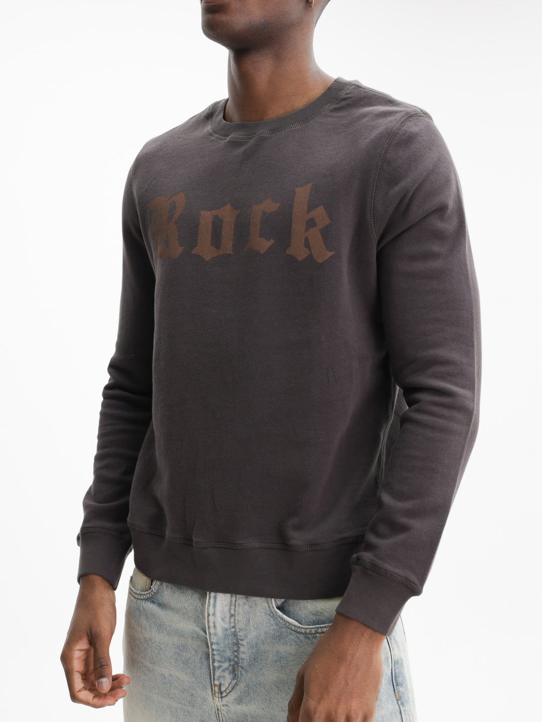 Zadig & Voltaire Sweater Stony Slub Rock Chocolate Brown