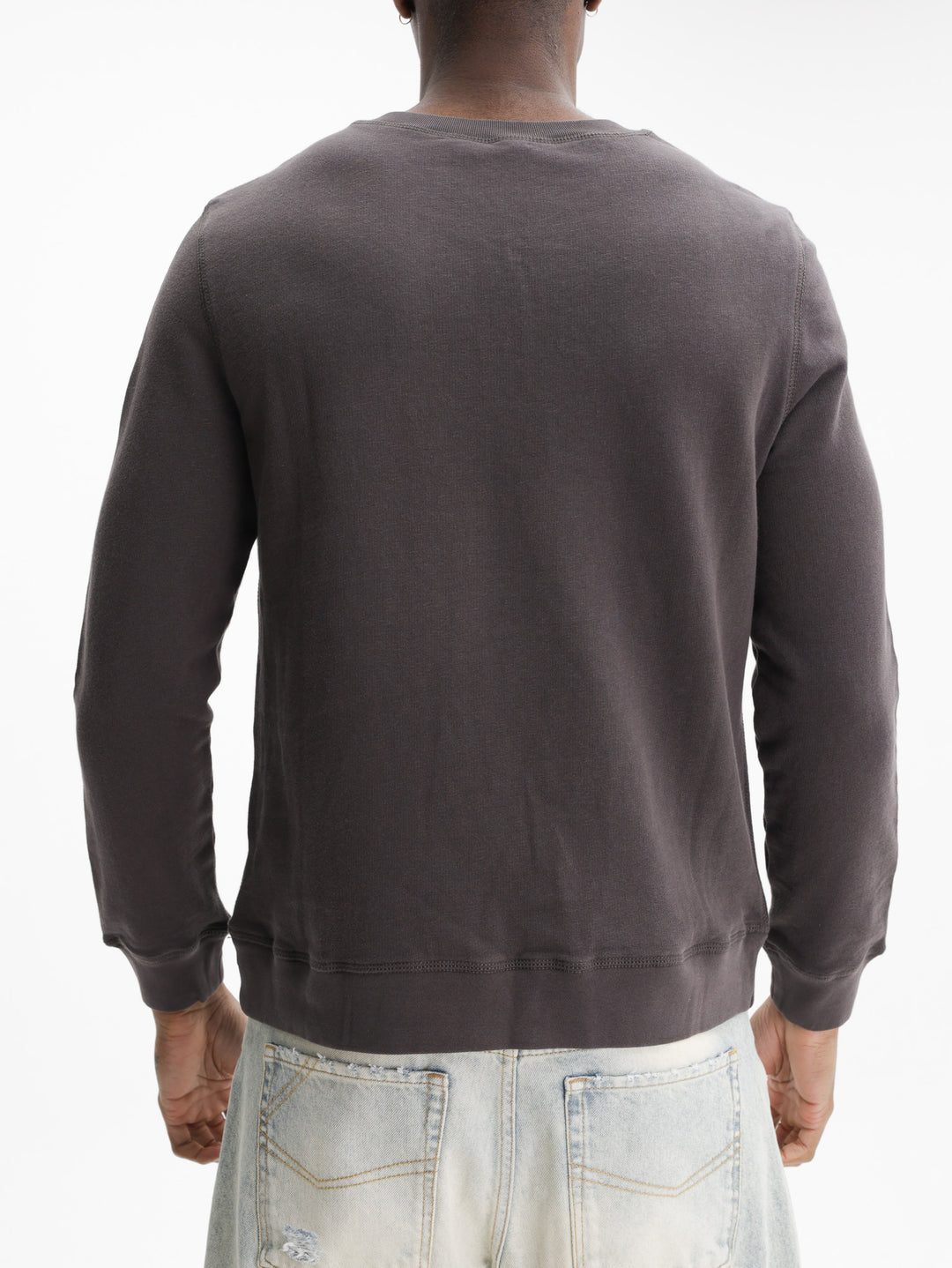 Zadig & Voltaire Sweater Stony Slub Rock Chocolate Brown