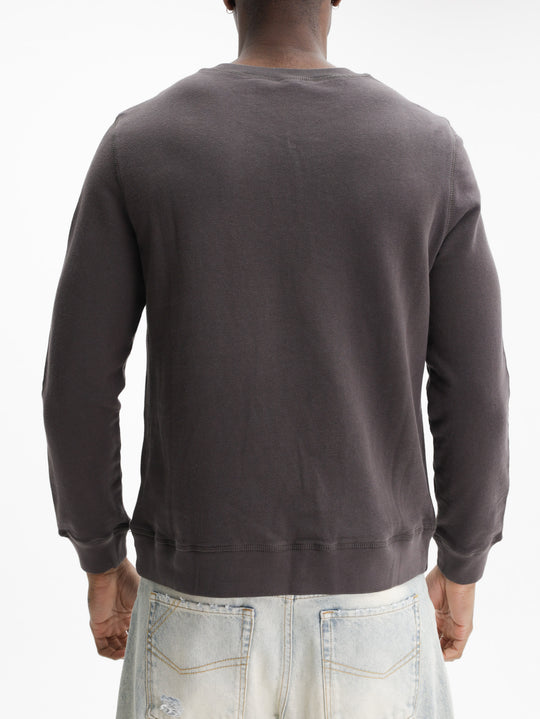 Zadig & Voltaire Sweater Stony Slub Rock Chocolate Brown