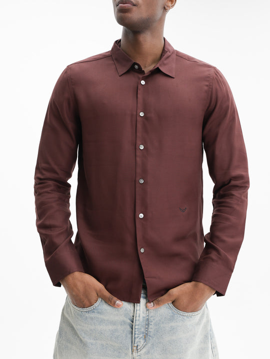 Zadig & Voltaire Shirt Sunay Burgundy
