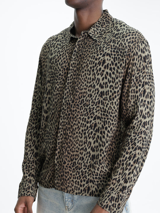 Zadig & Voltaire Shirt Tyric Soft Leo Print Printed
