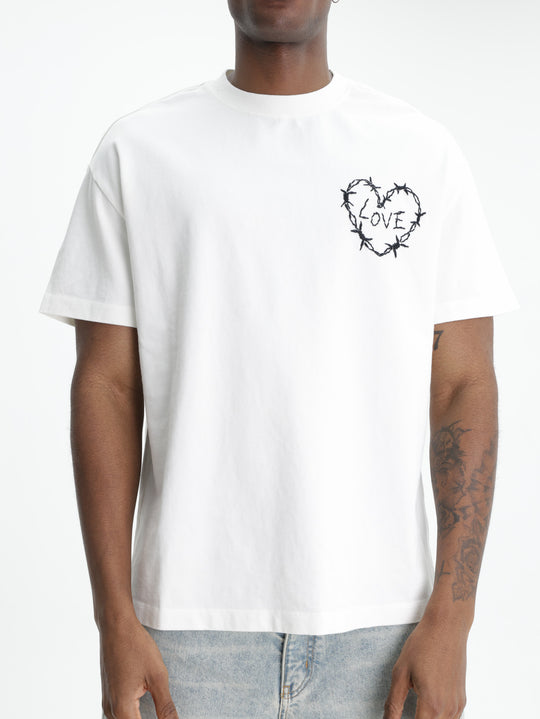 Zadig & Voltaire T-Shirt Teddy Tc Heart Zv White