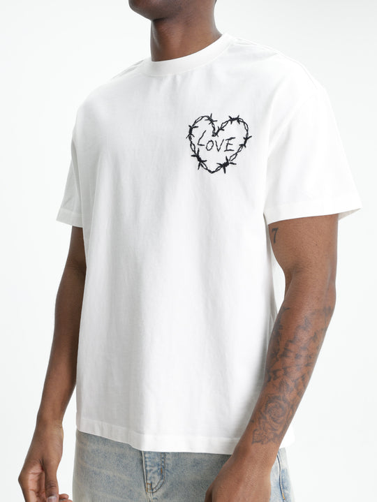 Zadig & Voltaire T-Shirt Teddy Tc Heart Zv White