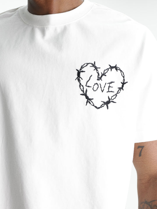 Zadig & Voltaire T-Shirt Teddy Tc Heart Zv White