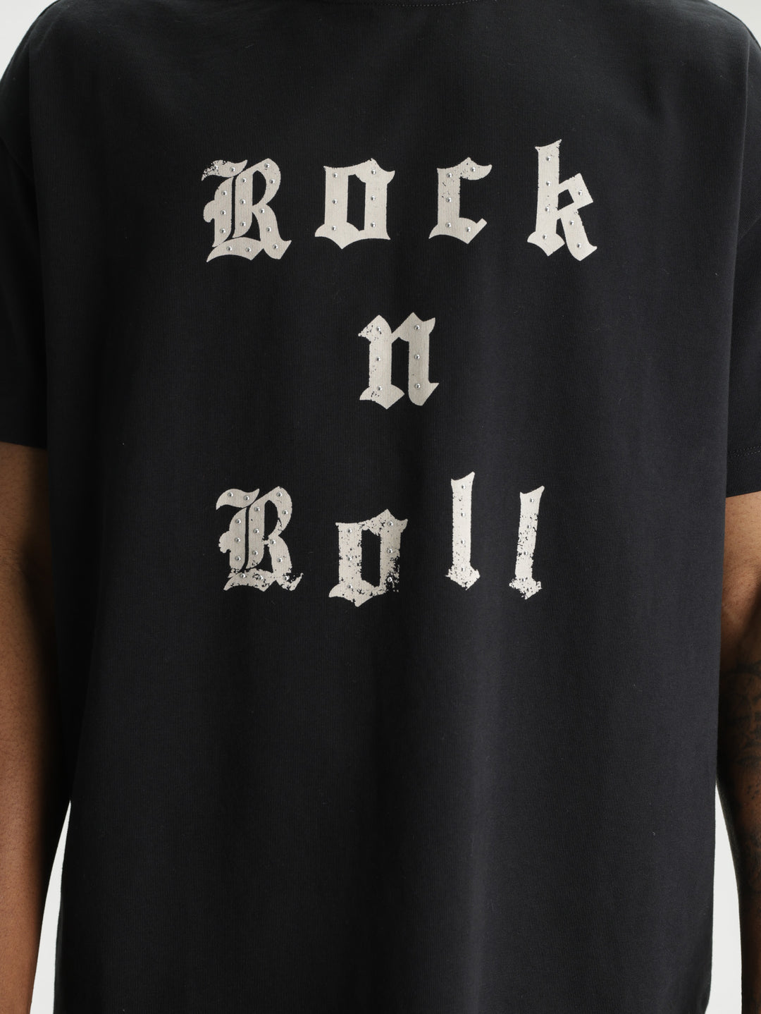 Zadig & Voltaire T-Shirt Teddy Tc Rock'N'Roll Studs Black