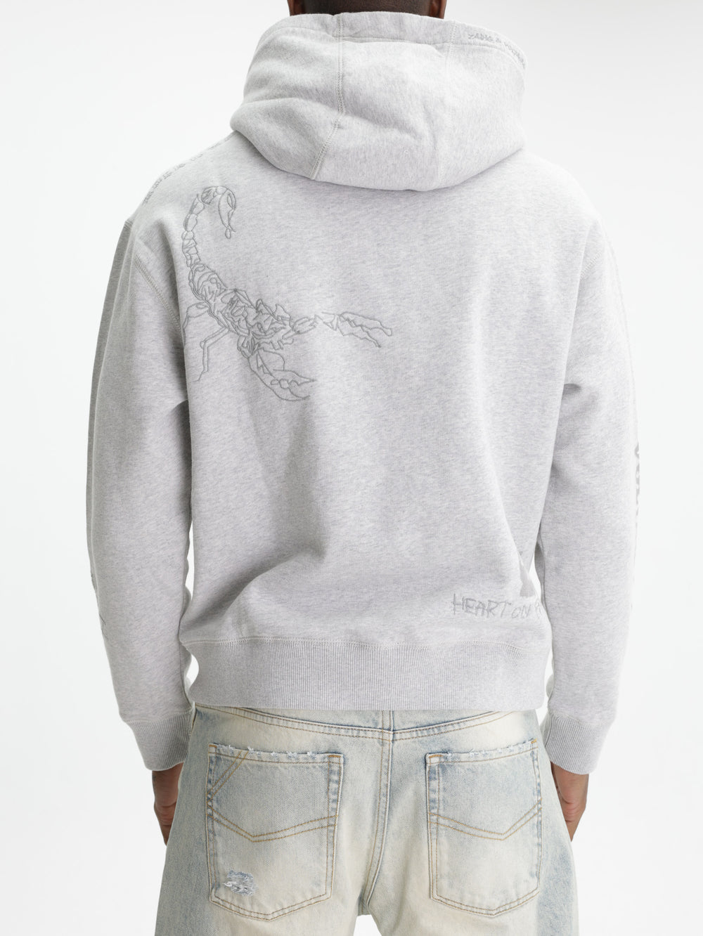 Zadig & Voltaire Hoody Sacha Mo Multicusto Grey