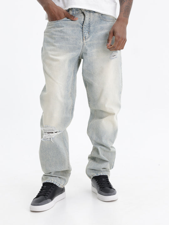 Zadig & Voltaire Jeans John Denim Used Light Blue