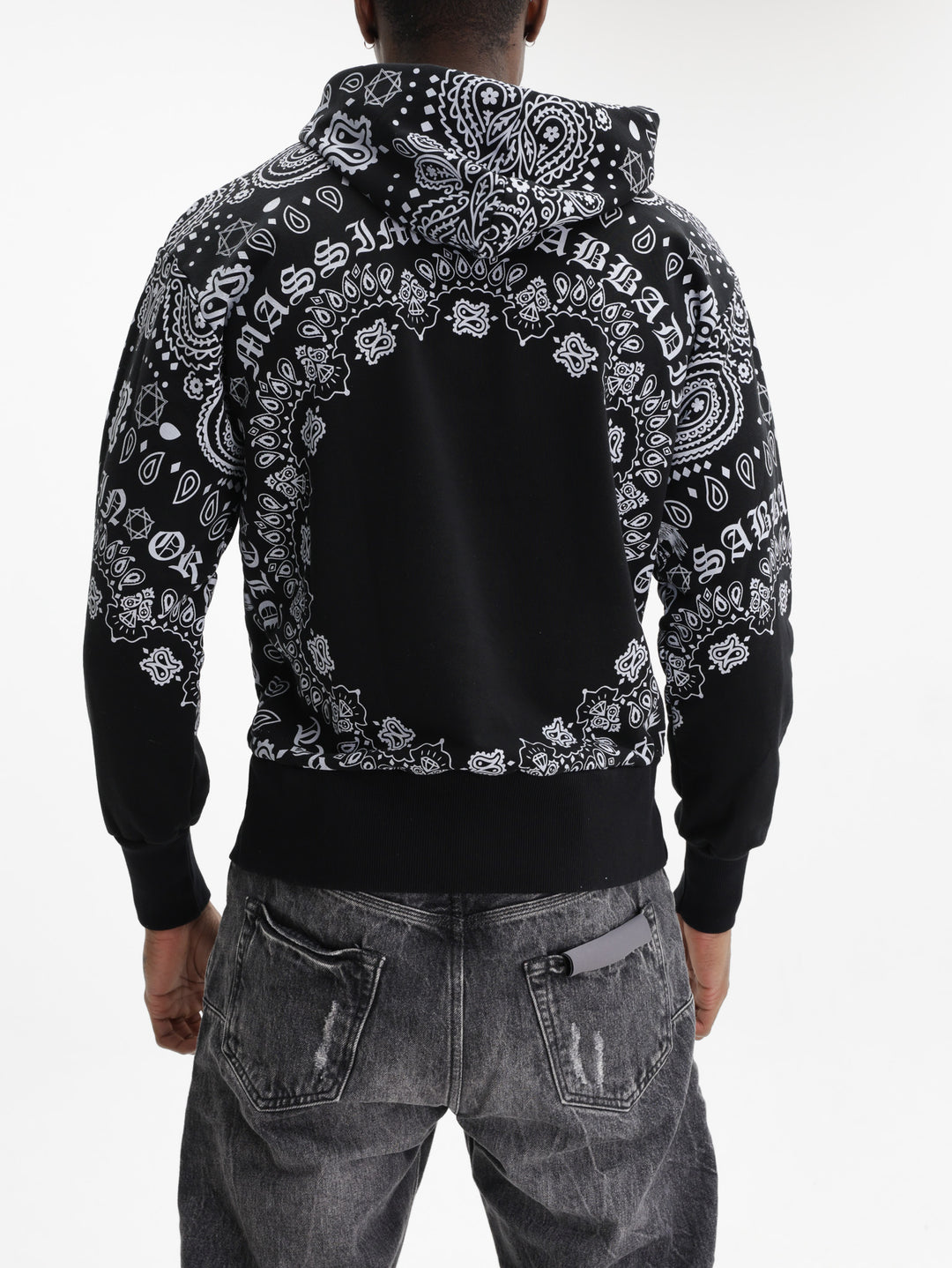 Massimo Sabbadin Hoodie Graphic  Black