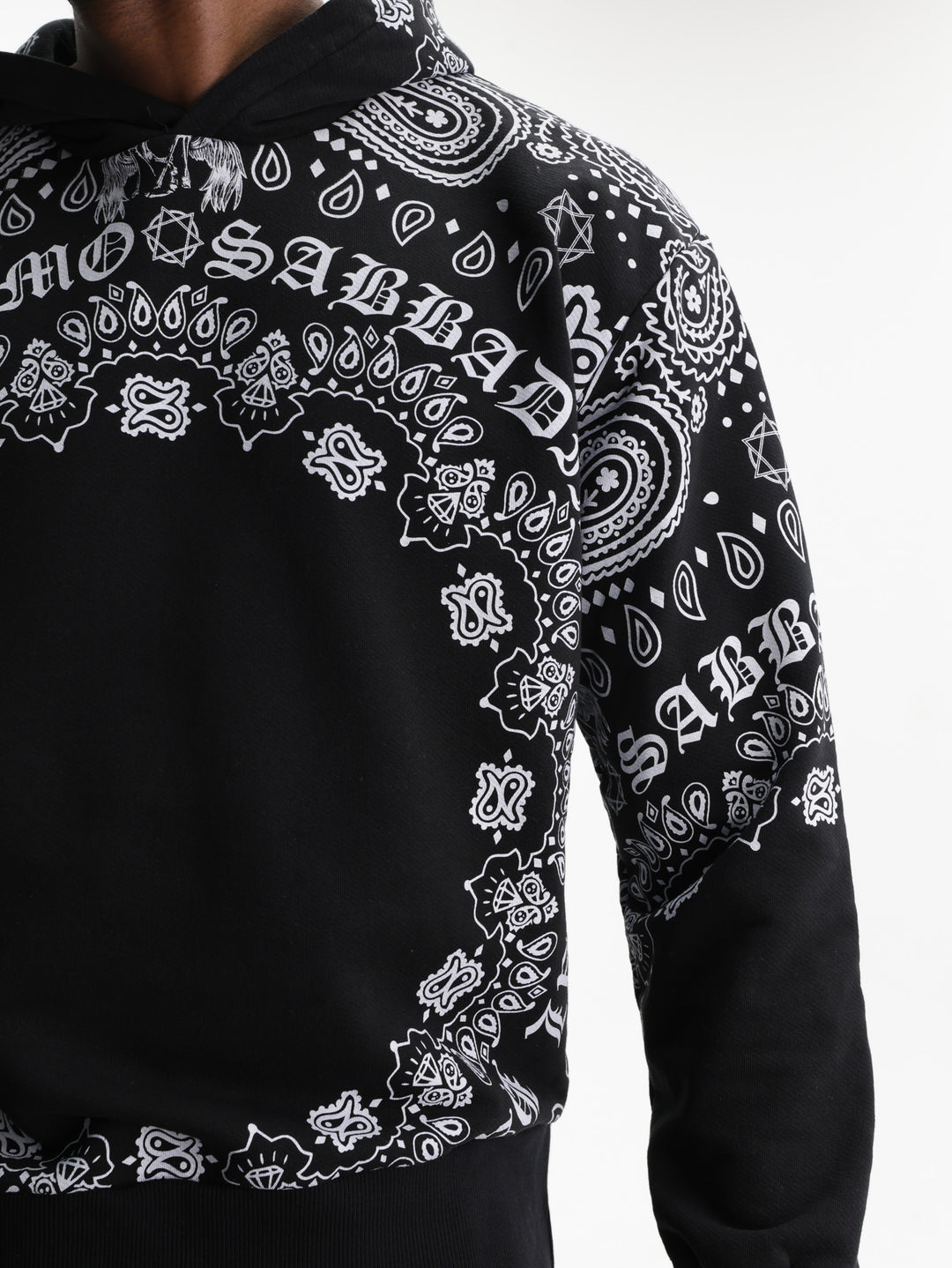 Massimo Sabbadin Hoodie Graphic  Black