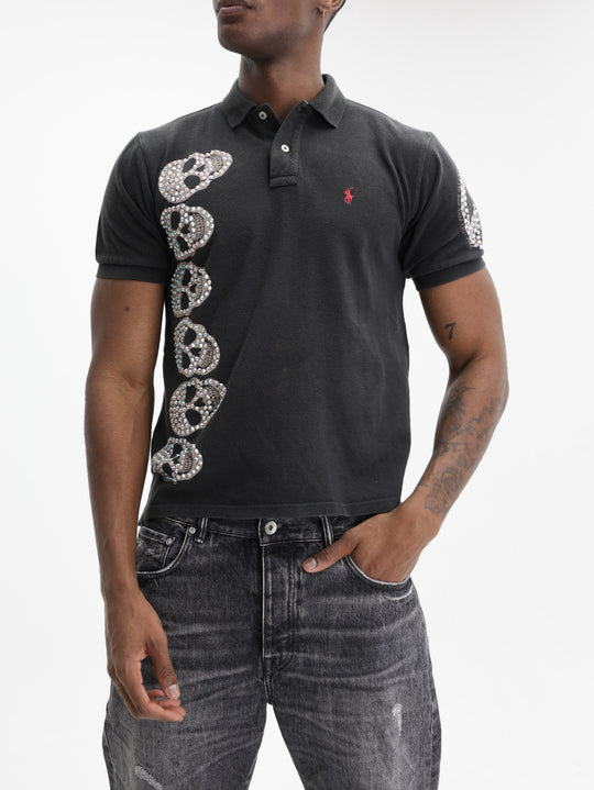 Massimo Sabbadin Golfer Polo Swar Black