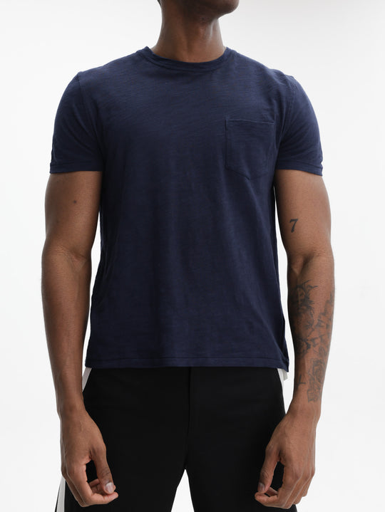 Zadig & Voltaire T-Shirt Stockholm Coton Flamme Navy