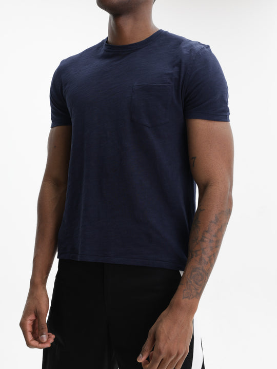 Zadig & Voltaire T-Shirt Stockholm Coton Flamme Navy