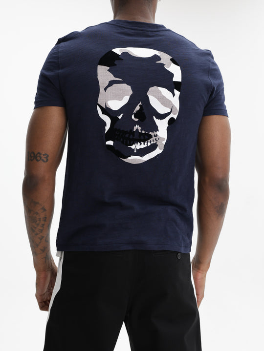Zadig & Voltaire T-Shirt Stockholm Coton Flamme Navy