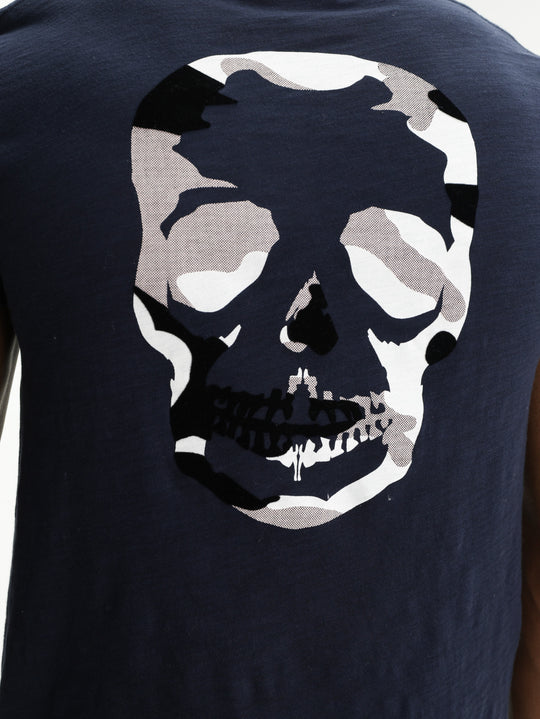 Zadig & Voltaire T-Shirt Stockholm Coton Flamme Navy