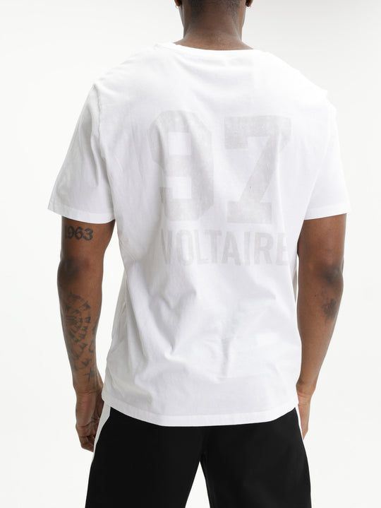 Zadig & Voltaire T-Shirt Tommy Hc Voltaire 97 White