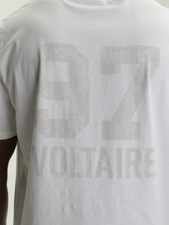 Zadig & Voltaire T-Shirt Tommy Hc Voltaire 97 White