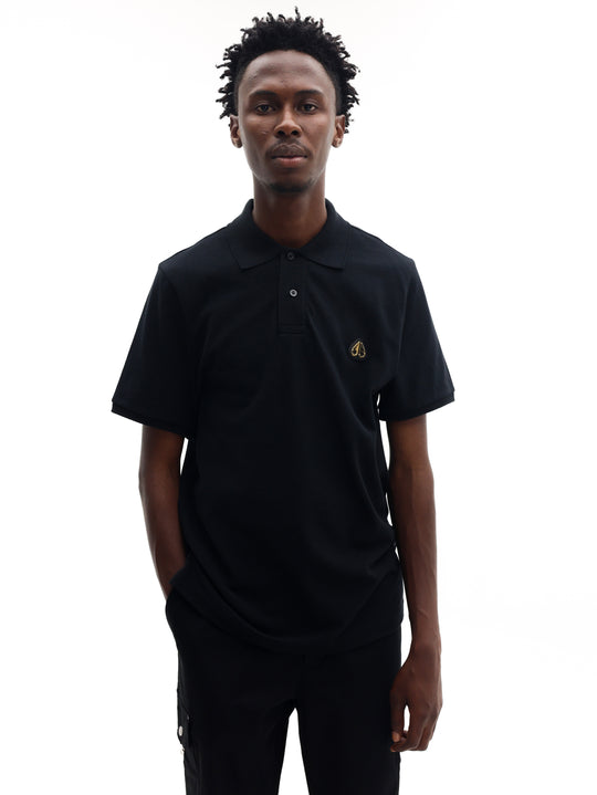 Moose Knuckles Golfer Everett Gold Black