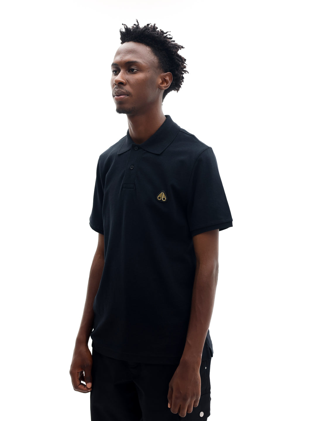 Moose Knuckles Golfer Everett Gold Black