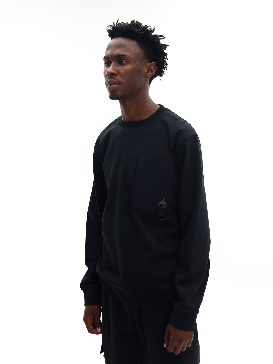 Moose Knuckles Sweater Dalon Black