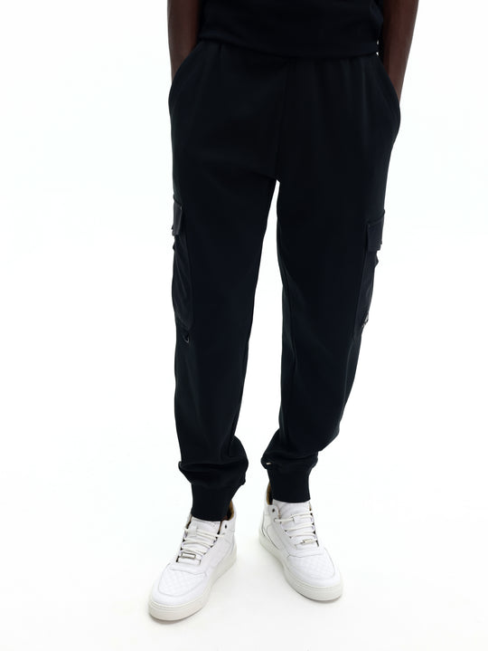 Moose Knuckles Track Pants Dalon Black