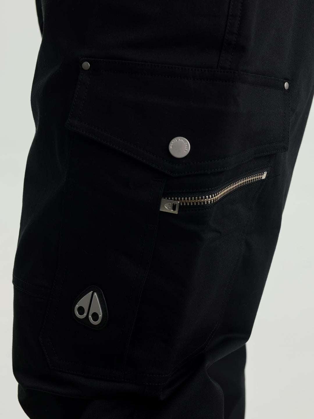 Moose Knuckles Cargo Pants Brady Black