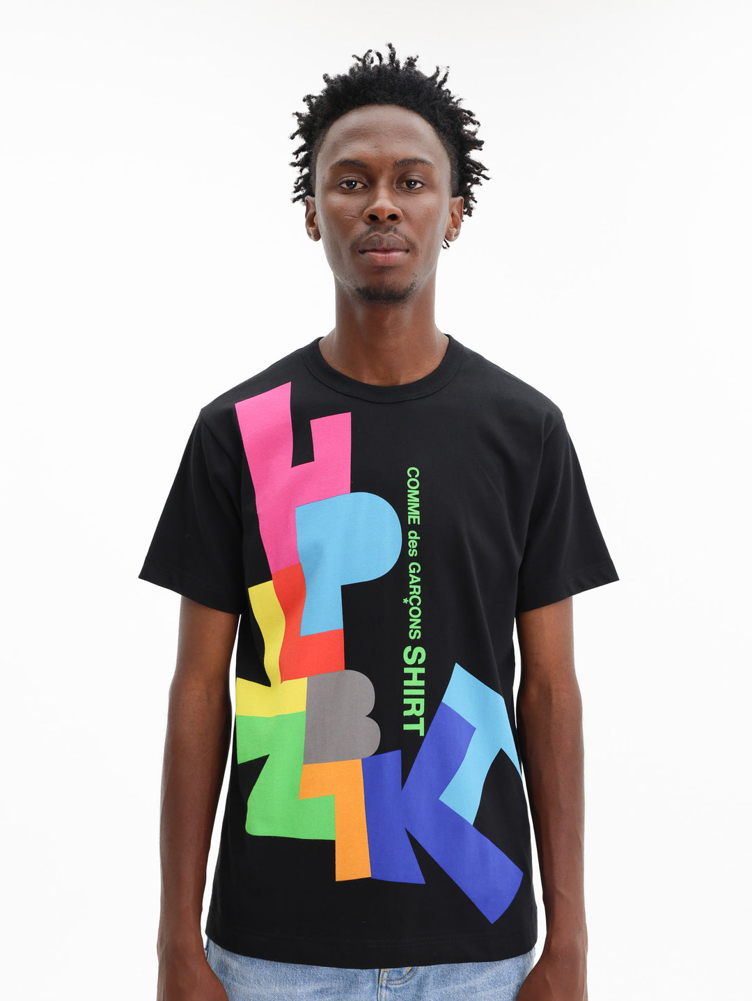 Comme Des Garcons T-Shirt Knit Black/Print