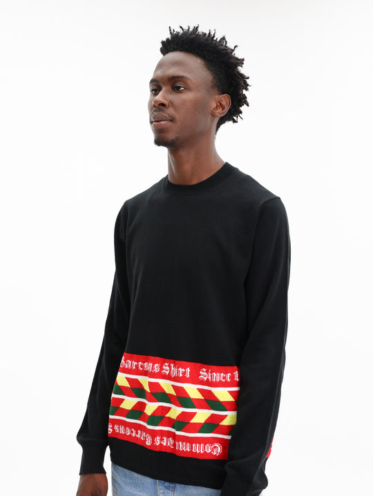 Comme Des Garcons Shirt Knitted Black
