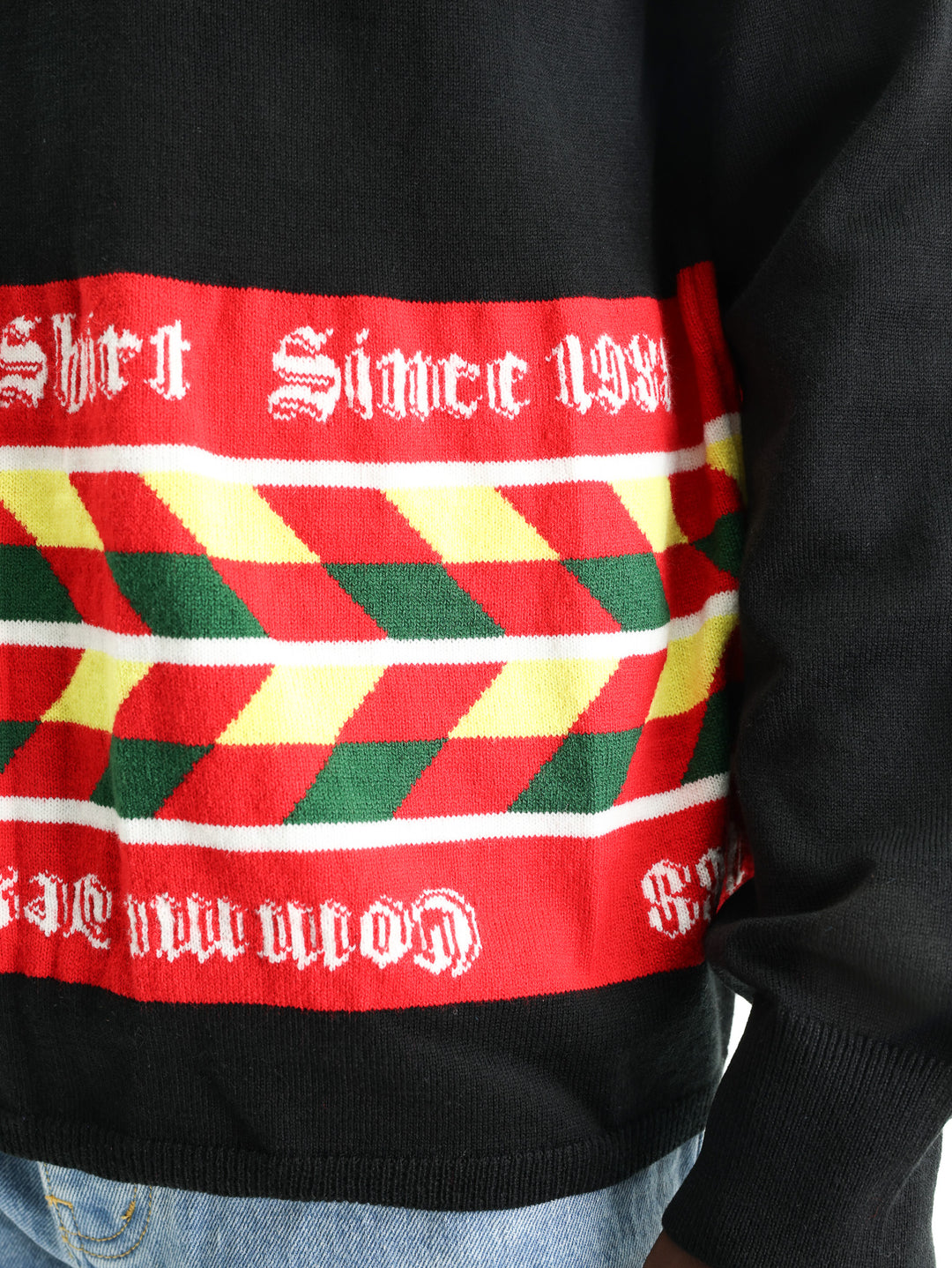 Comme Des Garcons Shirt Knitted Black