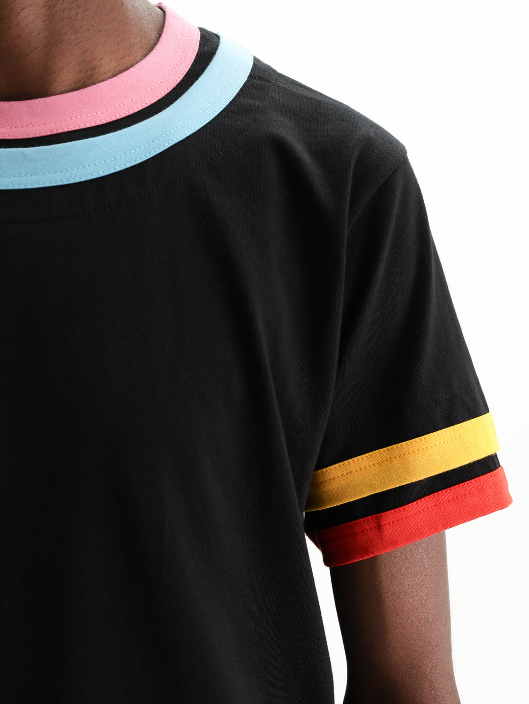 Comme Des Garcons T-Shirt Knit Black/Mix