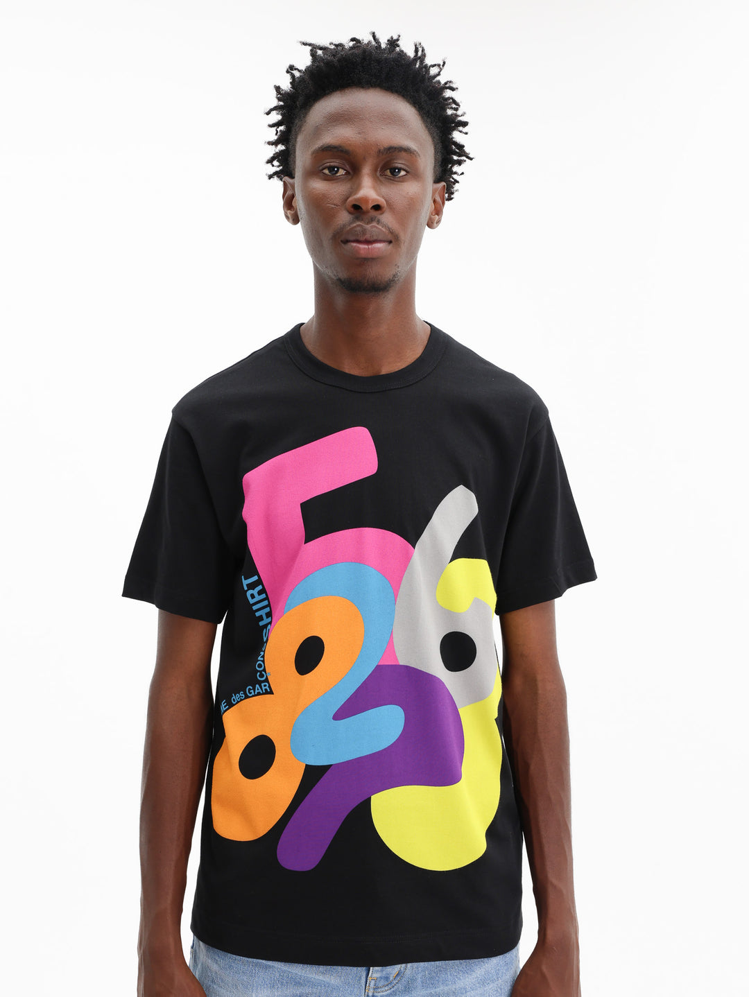 Comme Des Garcons T-Shirt Knit Black/Print