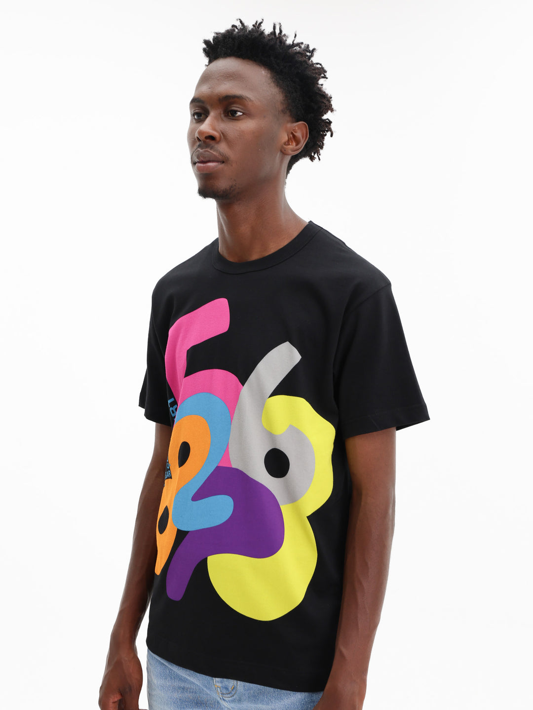 Comme Des Garcons T-Shirt Knit Black/Print