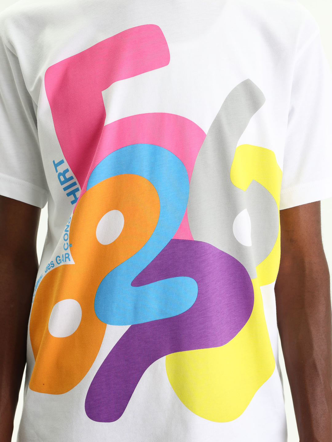 Comme Des Garcons T-Shirt Knit White/Print