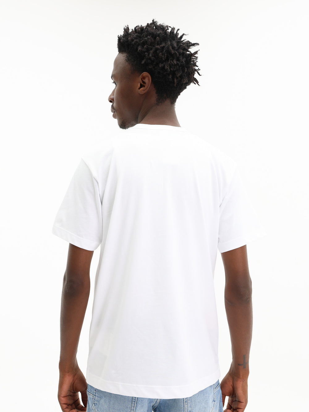 Comme Des Garcons T-Shirt Knit White/Print