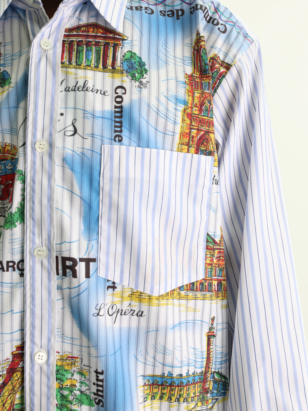Comme Des Garcons Shirt Woven Stripe/Mix