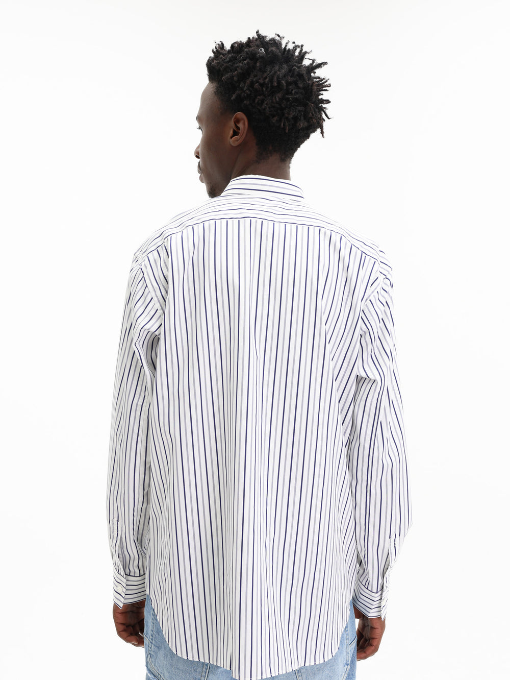 Comme Des Garcons Shirt Woven Stripe/Mix