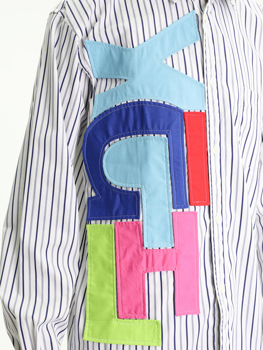 Comme Des Garcons Shirt Woven Stripe/Mix