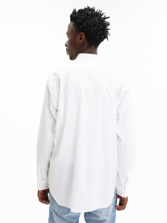Comme Des Garcons Shirt Woven White/Mix