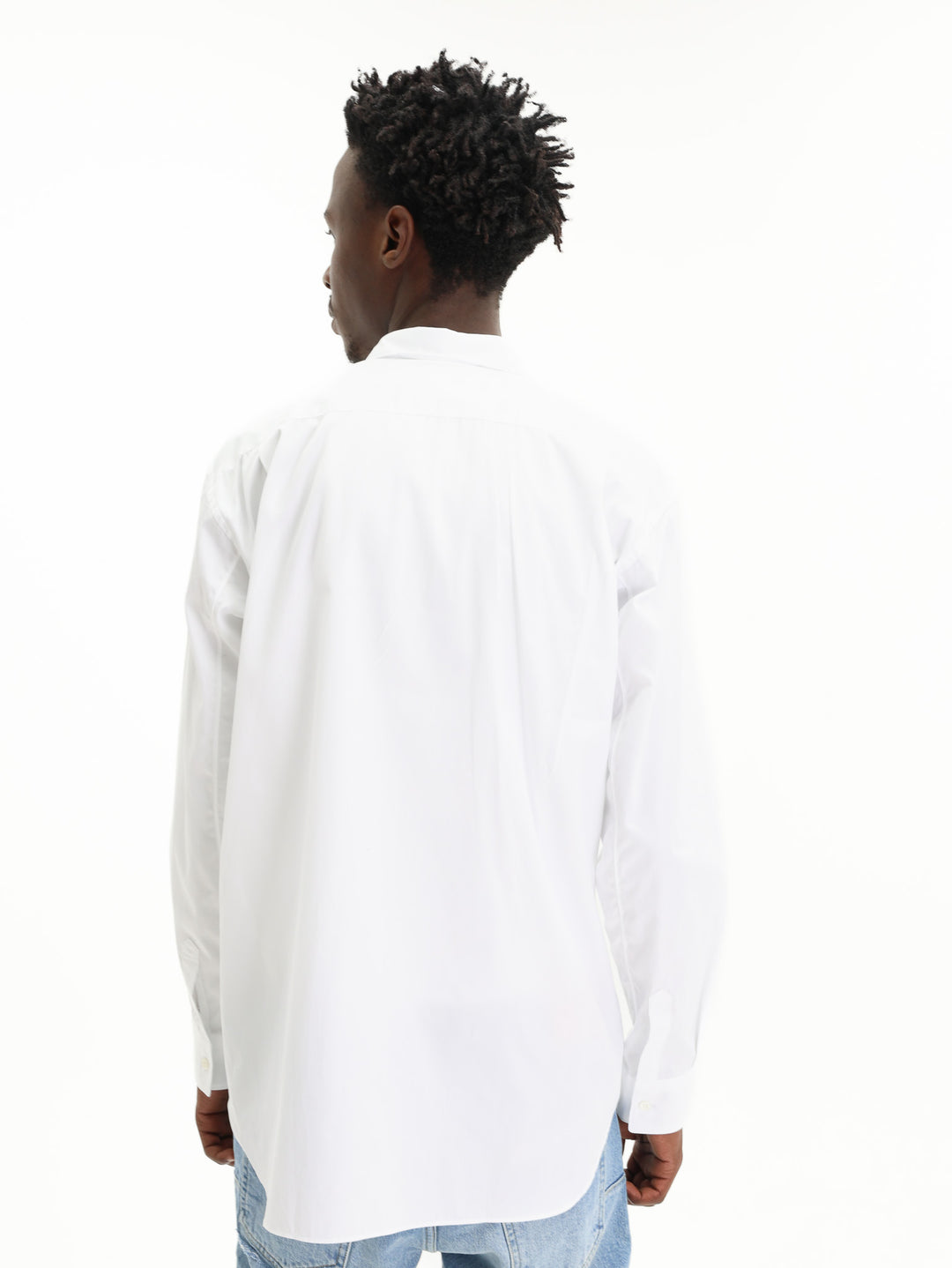 Comme Des Garcons Shirt Woven White/Mix
