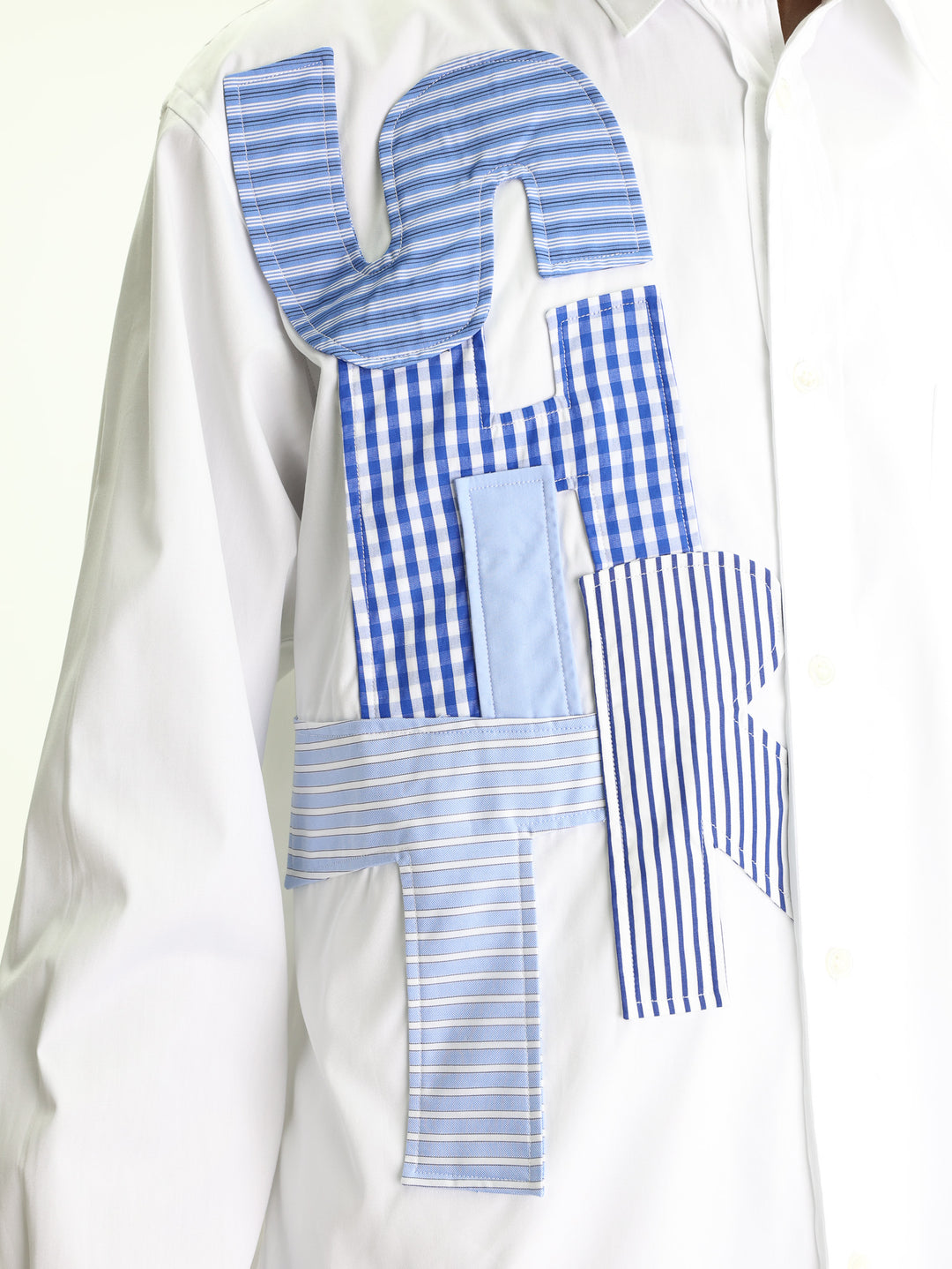 Comme Des Garcons Shirt Woven White/Mix