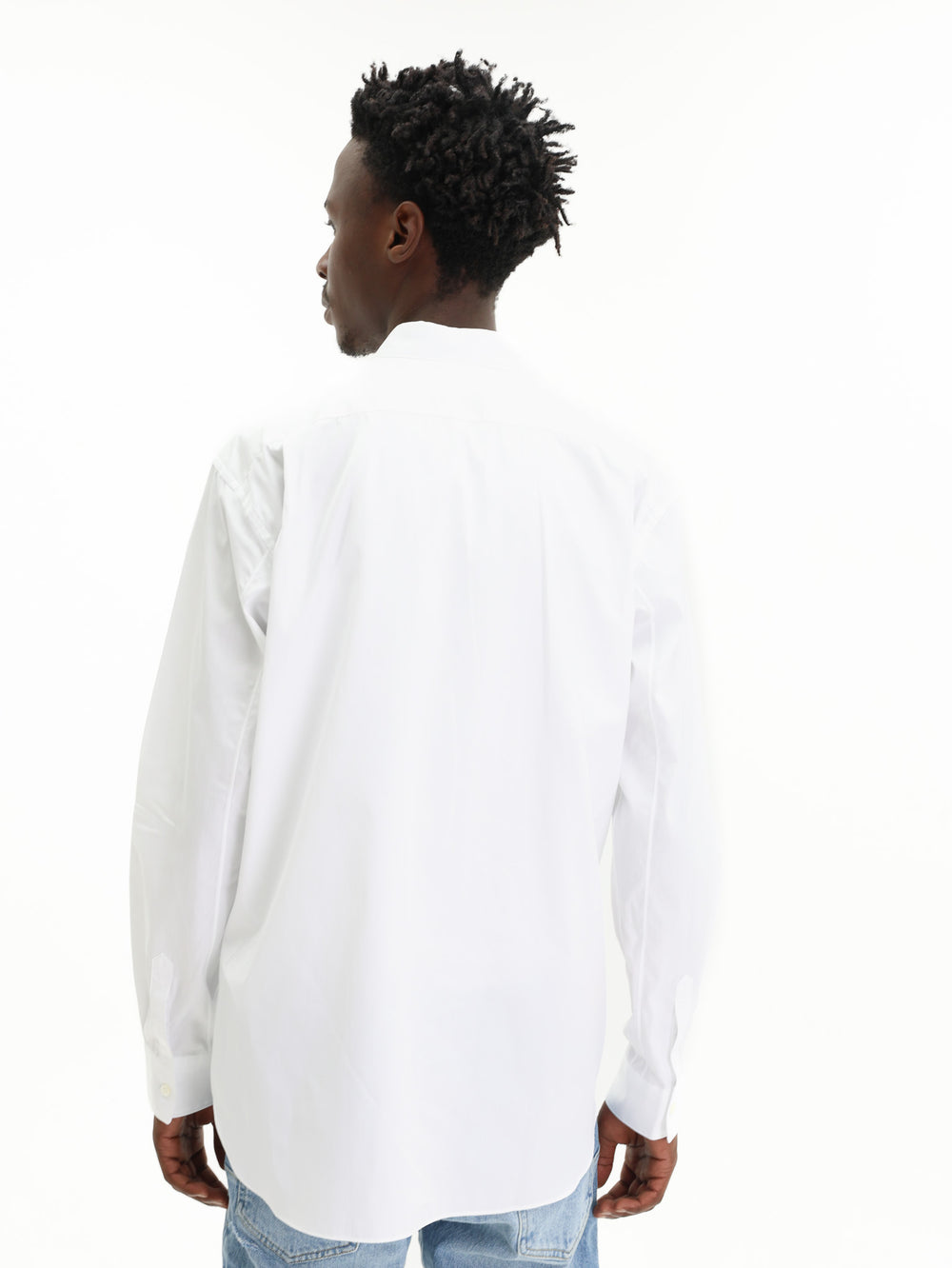 Comme Des Garcons Shirt Woven White/Mix