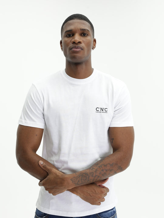 Costume National T-Shirt Regular Bianco